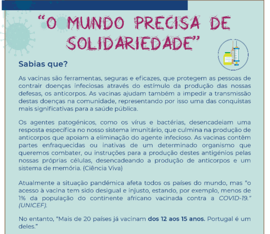 LOURES E ODIVELAS DÃO MÚSICA AOS JOVENS PARA SE VACINAREM