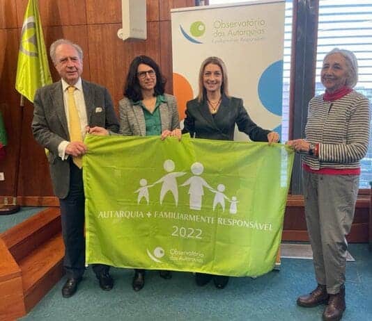 O prémio foi entregue ao município lisboeta por se ter destacado na construção de políticas de apoio às famílias.