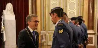 Carlos moedas homenageou operacionais que estiveram na Turquia