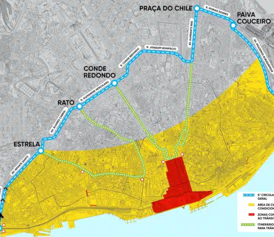 'Quinta circular' pretende ser uma alternativa à circulação em Lisboa