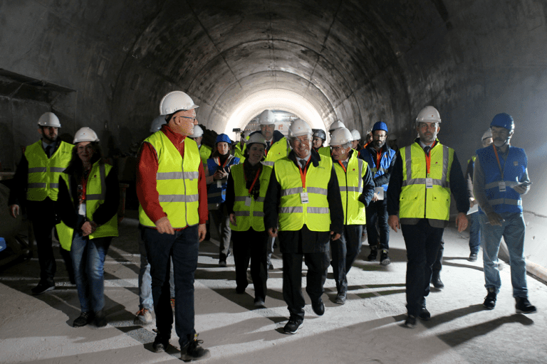 OBRAS DA LINHA CIRCULAR DECORREM A BOM RITMO