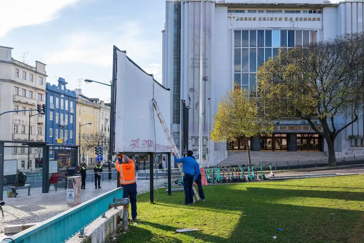 Lisbon's Political Poster Purge: A Controversial Move by Mayor Moedas