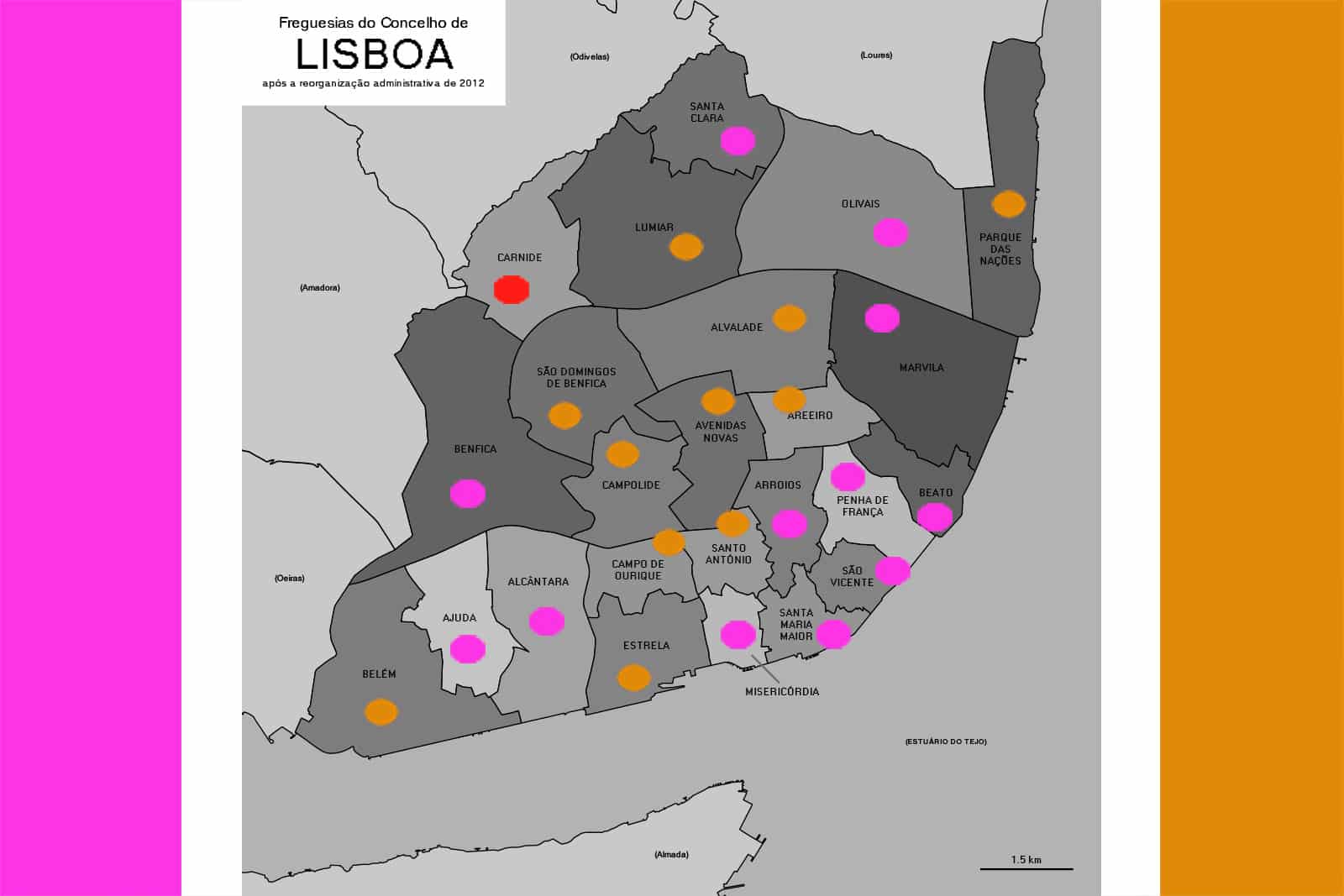 Lisbon's Political Map Painted Pink and Orange: A Divided City After Local Elections