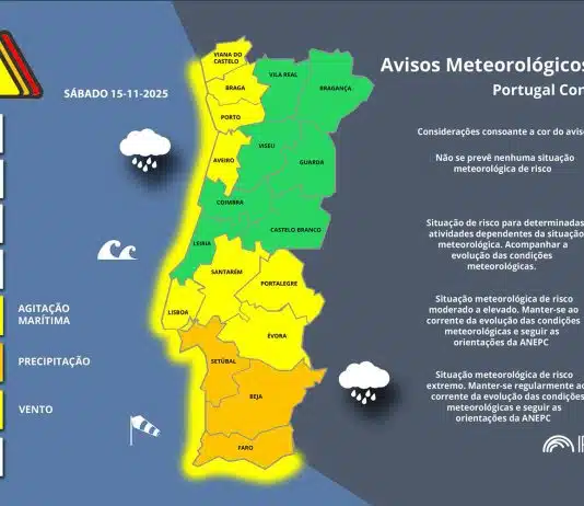 Depressão Claudia já provocou 119 ocorrências em Lisboa