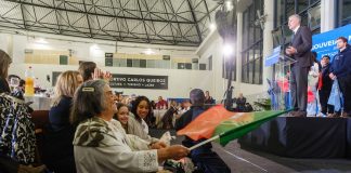 Isaltino Morais apoiou Gouveia e Melo em ações de campanha em Oeiras