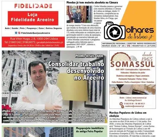 Moedas com maioria absoluta em Lisboa e marchas desfilam ao som da Europa