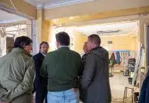 Ricardo Leão visita obras da futura casa de 21 agentes da PSP