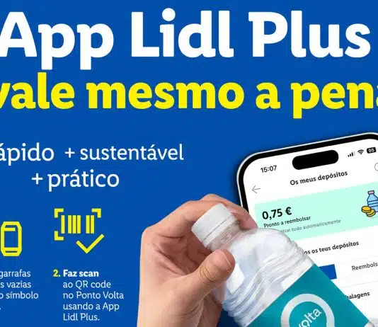 Lidl Portugal lança funcionalidade digital para reembolso no Sistema de Depósito e Reembolso