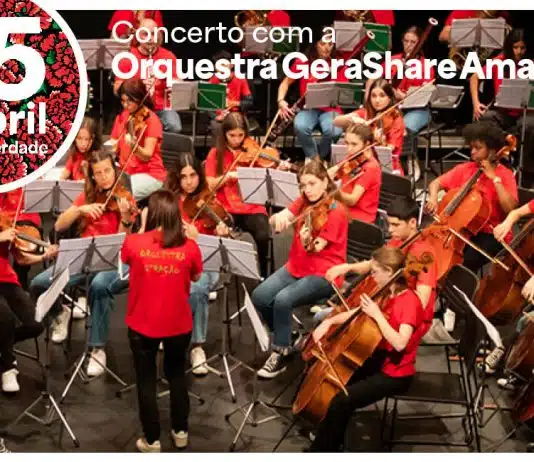 Orquestra GeraShare Amadora celebra 52 anos do 25 de Abril com concerto gratuito
