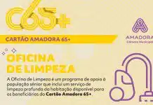Amadora lança Oficina de Limpeza para população sénior com Cartão 65+