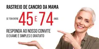 Sintra lança rastreio gratuito do cancro da mama para mulheres entre 45 e 74 anos