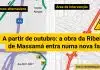 Arrancam duas fases simultâneas da empreitada na Ribeira de Massamá