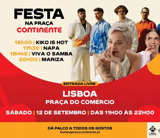 Mariza, NAPA e Kiko is Hot atuam na Festa na Praça Continente