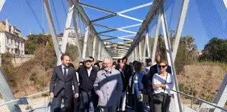 Isaltino Morais inaugura passagem pedonal e anuncia mais duas novas passagens na zona de Algés